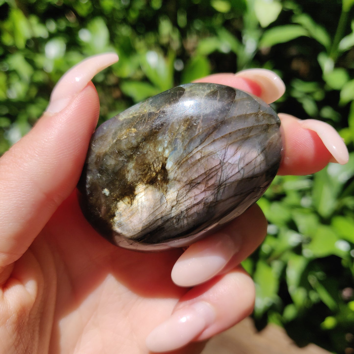 Labradorite Palm Stone (#127) - Simply Affinity