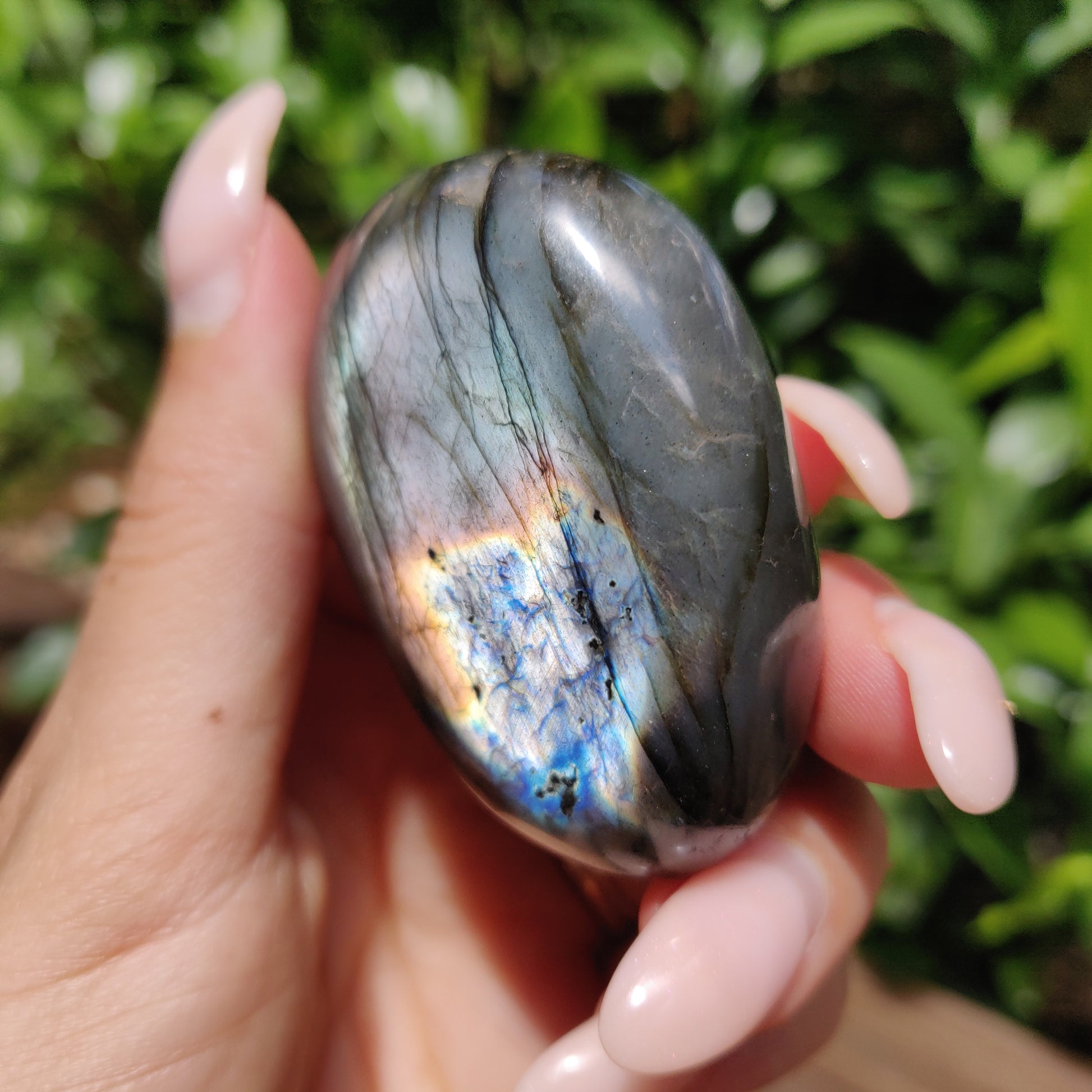 Labradorite Palm Stone (#127) - Simply Affinity