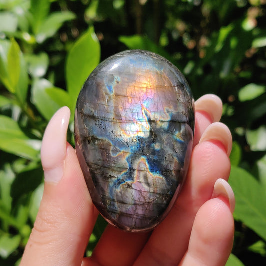 Labradorite Palm Stone (#210) - Simply Affinity