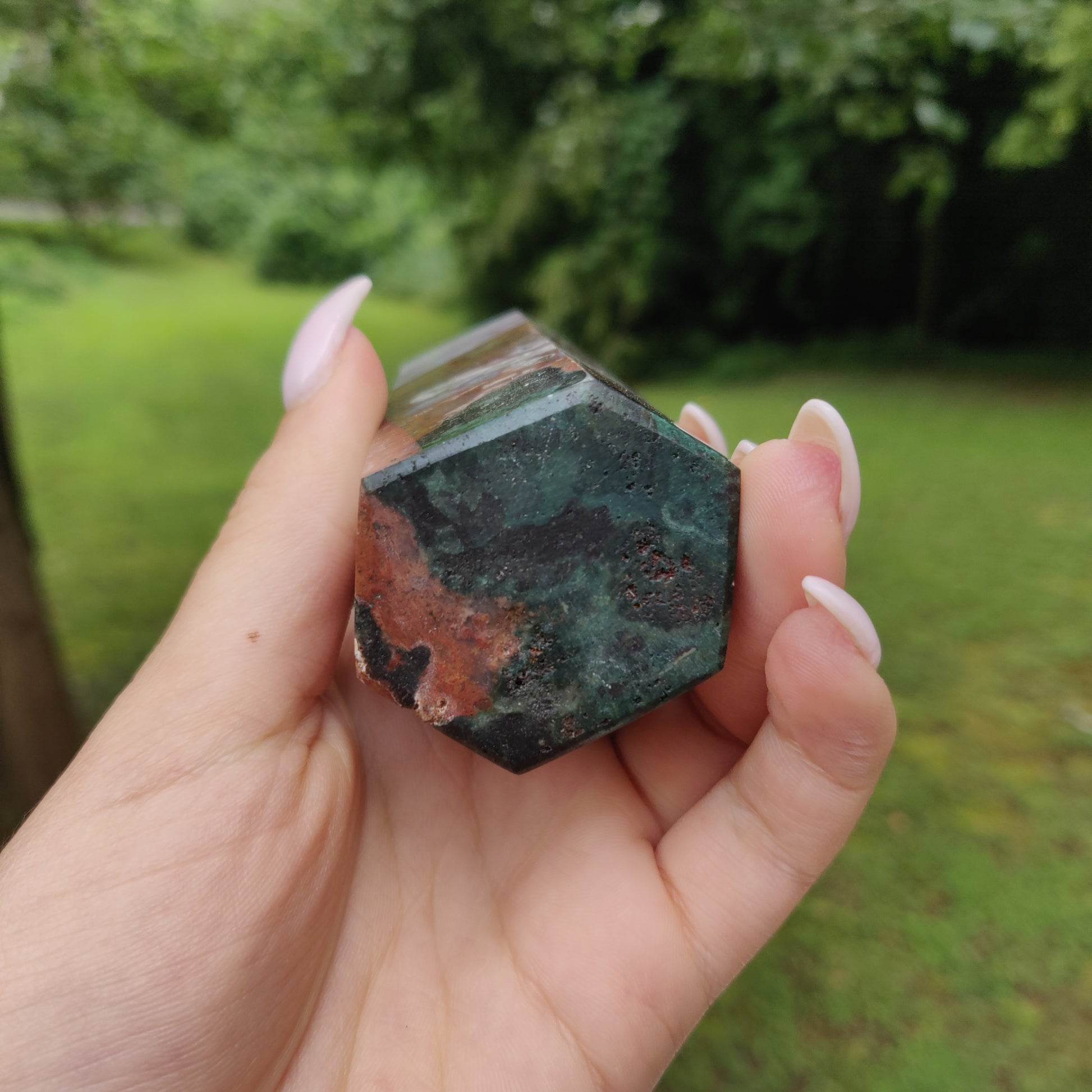 *Rainbow Ocean Jasper Tower (#3) - Simply Affinity