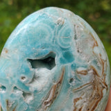Blue Aragonite Palm Stone (#4) - Simply Affinity