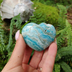 Blue Aragonite Heart (#3) - Simply Affinity