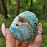 Blue Aragonite Heart (#3) - Simply Affinity