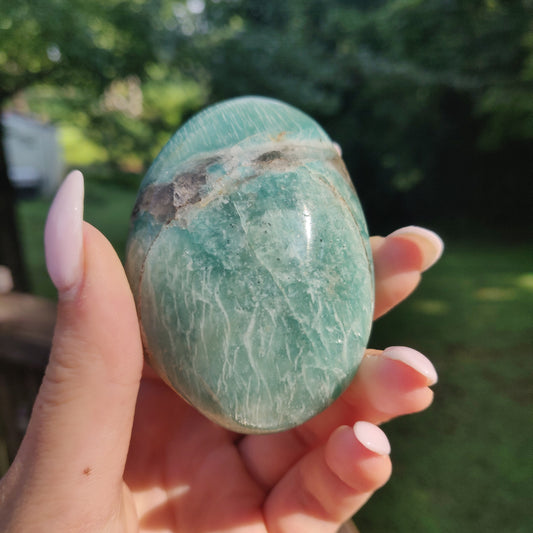 Amazonite Palm Stone (#2) - Simply Affinity