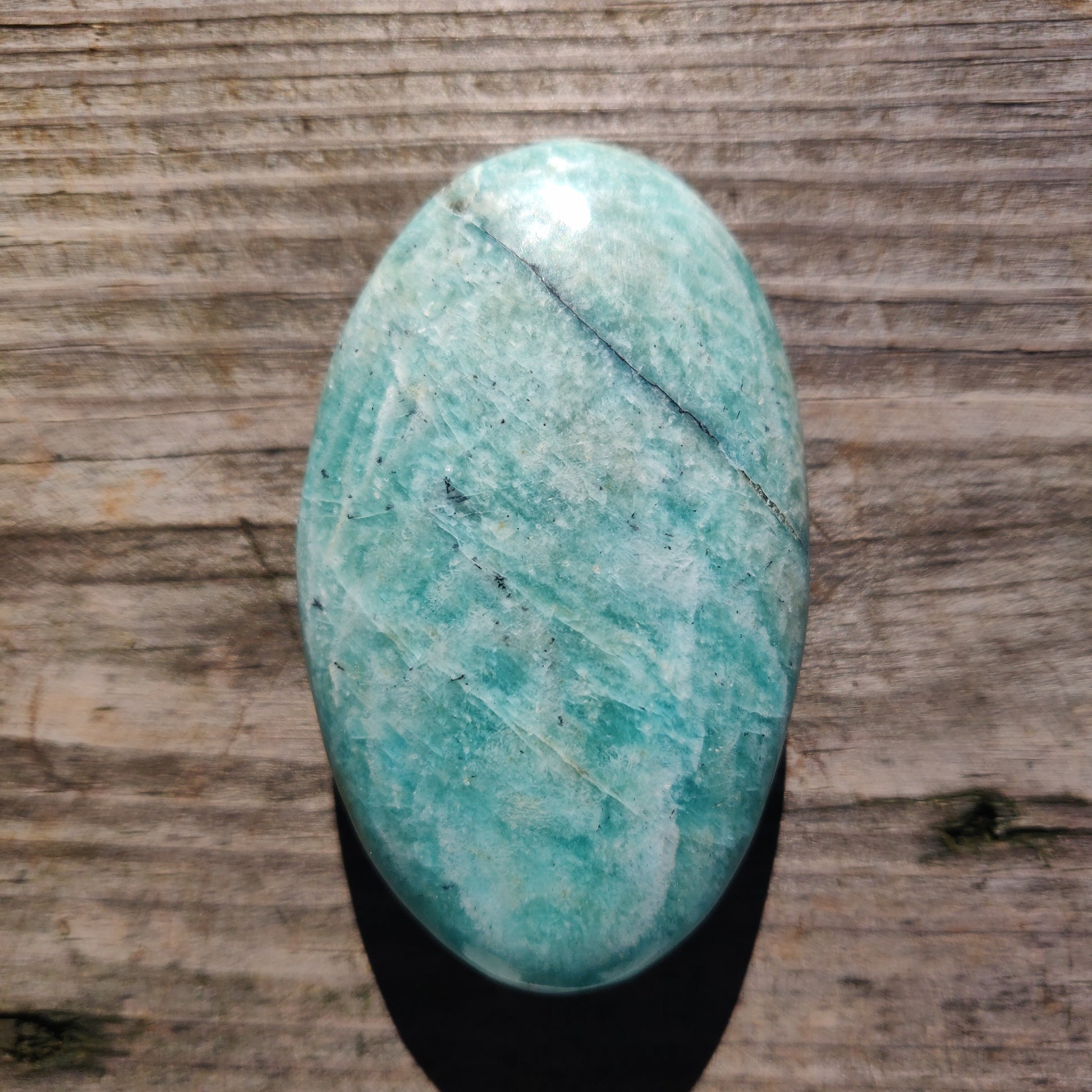Amazonite Palm Stone (#19) - Simply Affinity