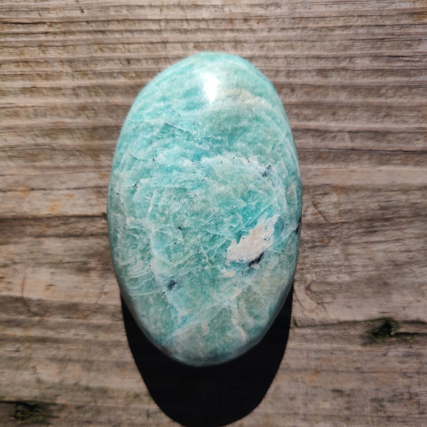 Amazonite Palm Stone (#19) - Simply Affinity