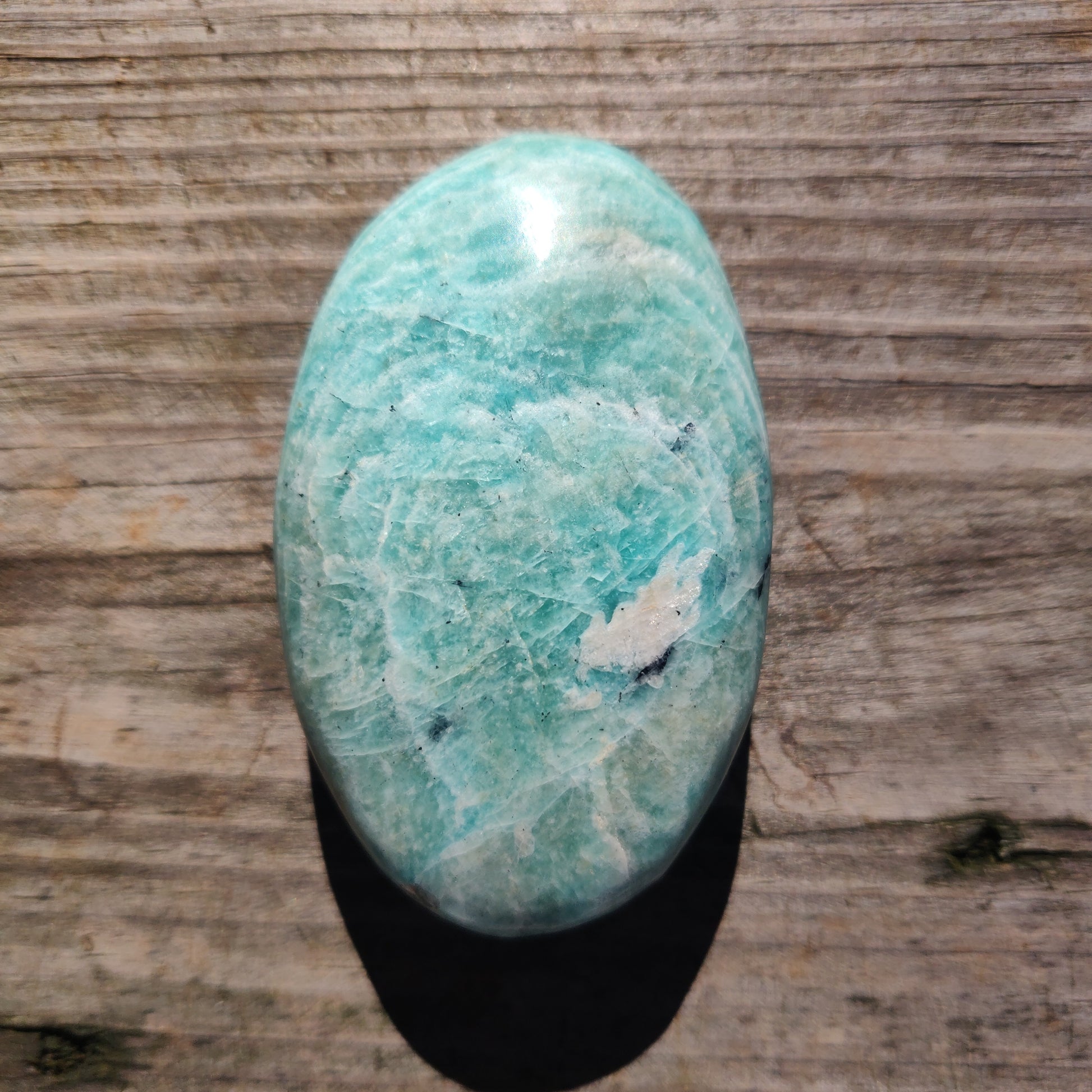 Amazonite Palm Stone (#19) - Simply Affinity