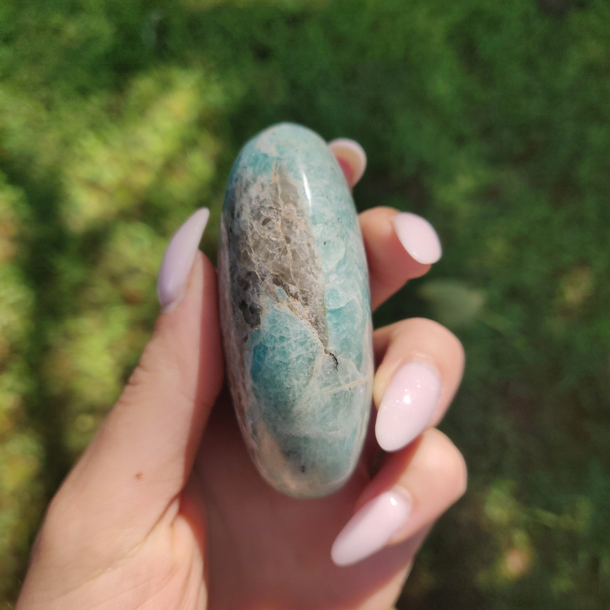 Amazonite Palm Stone (#21) - Simply Affinity