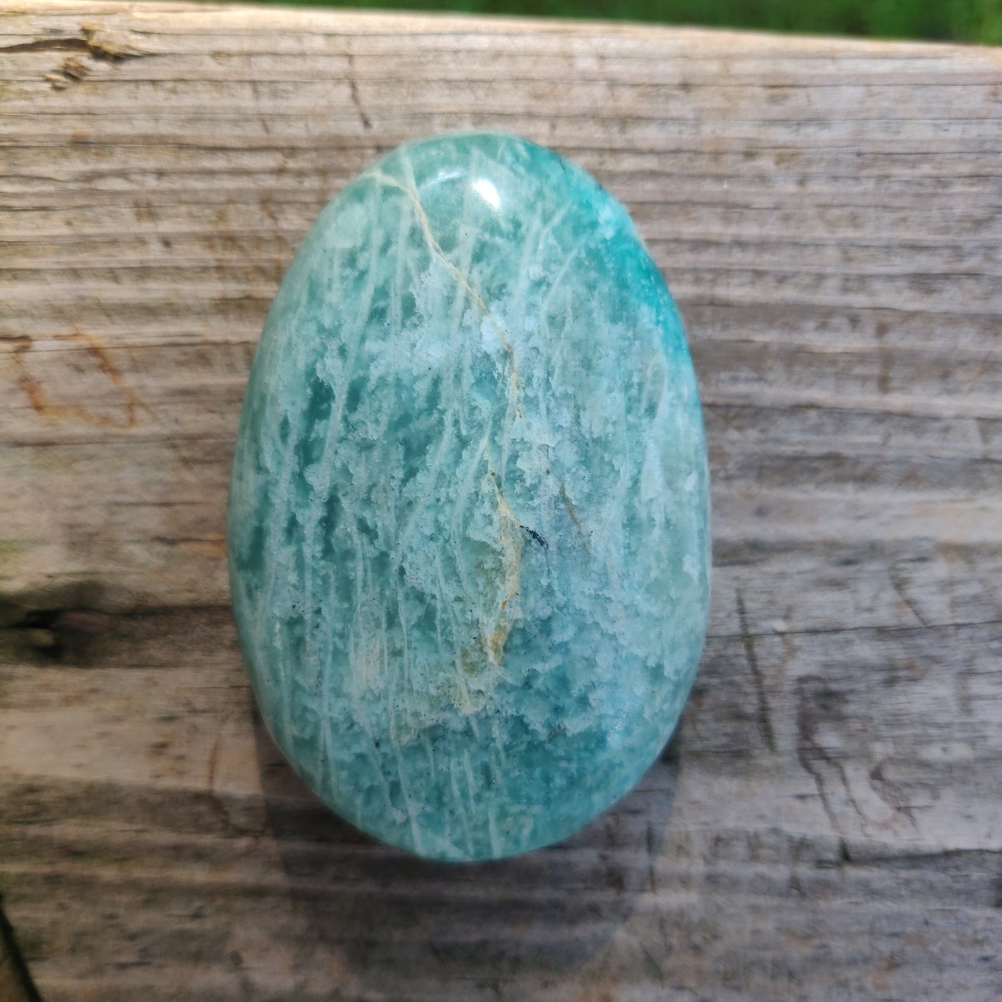 Amazonite Palm Stone (#22) - Simply Affinity