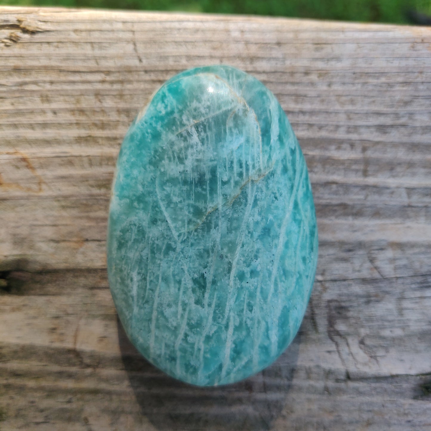 Amazonite Palm Stone (#22) - Simply Affinity