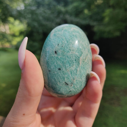 Amazonite Palm Stone (#24) - Simply Affinity