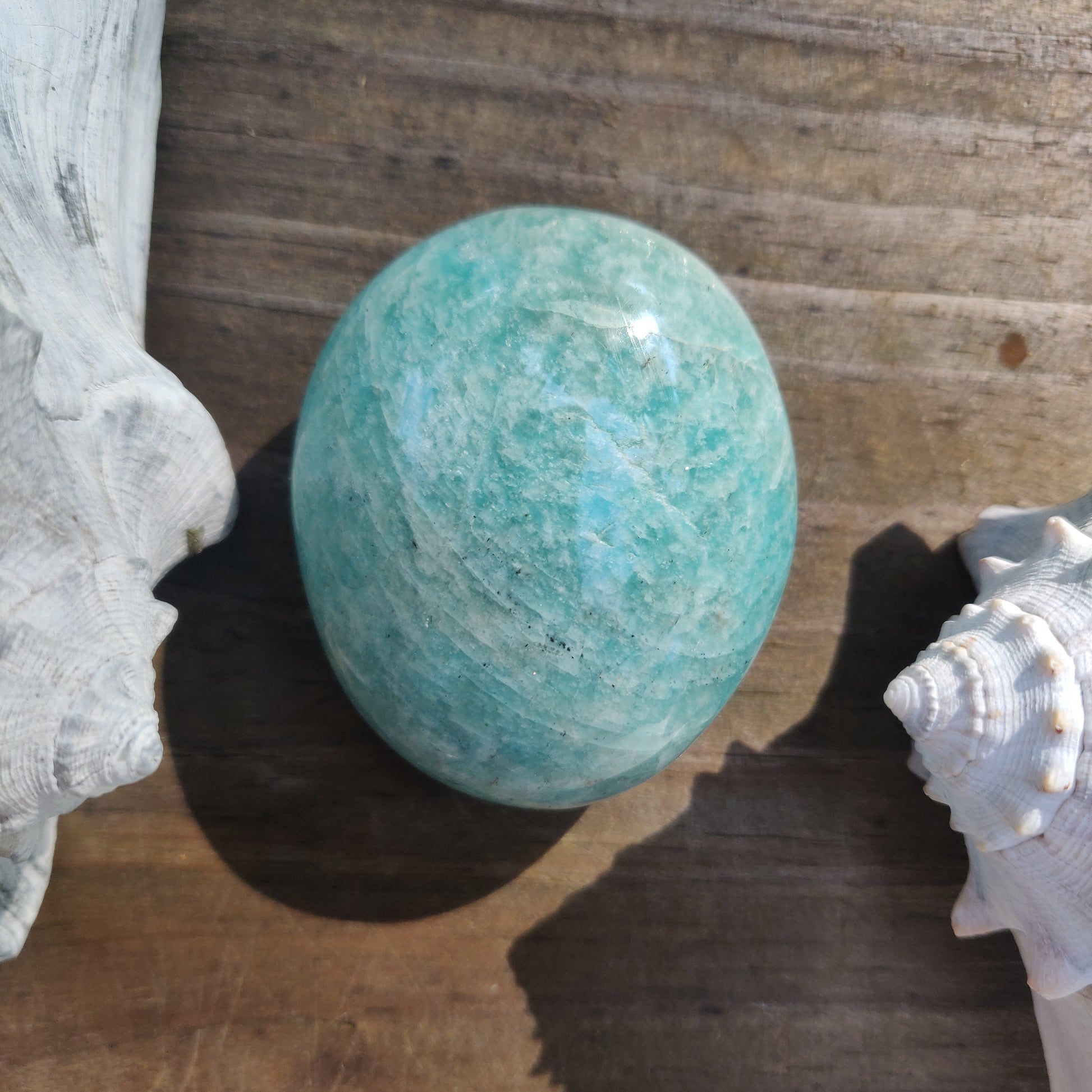 Amazonite Palm Stone (#25) - Simply Affinity