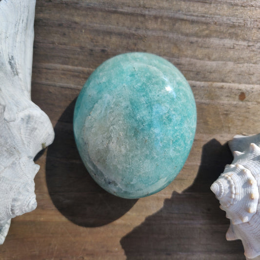 Amazonite Palm Stone (#25) - Simply Affinity