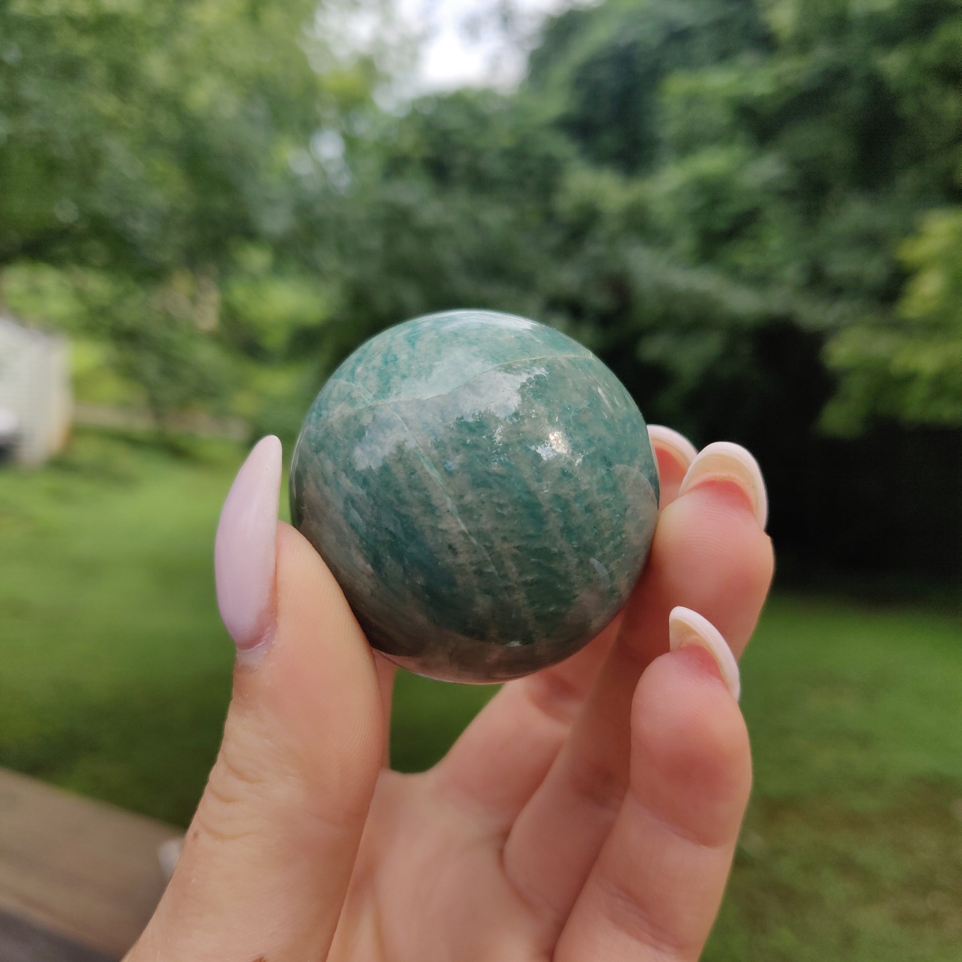 Amazonite Sphere (#5) - Simply Affinity
