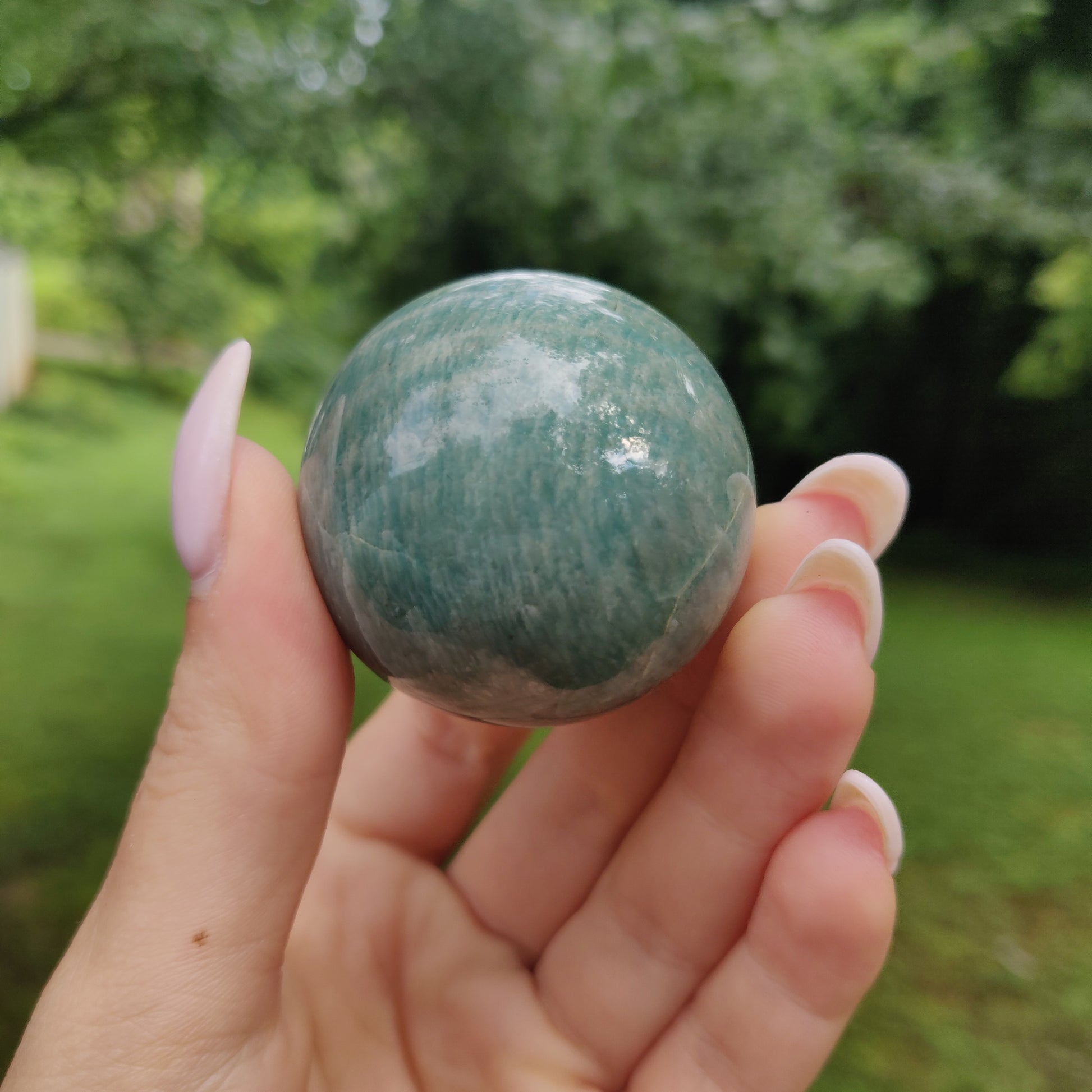 Amazonite Sphere (#5) - Simply Affinity