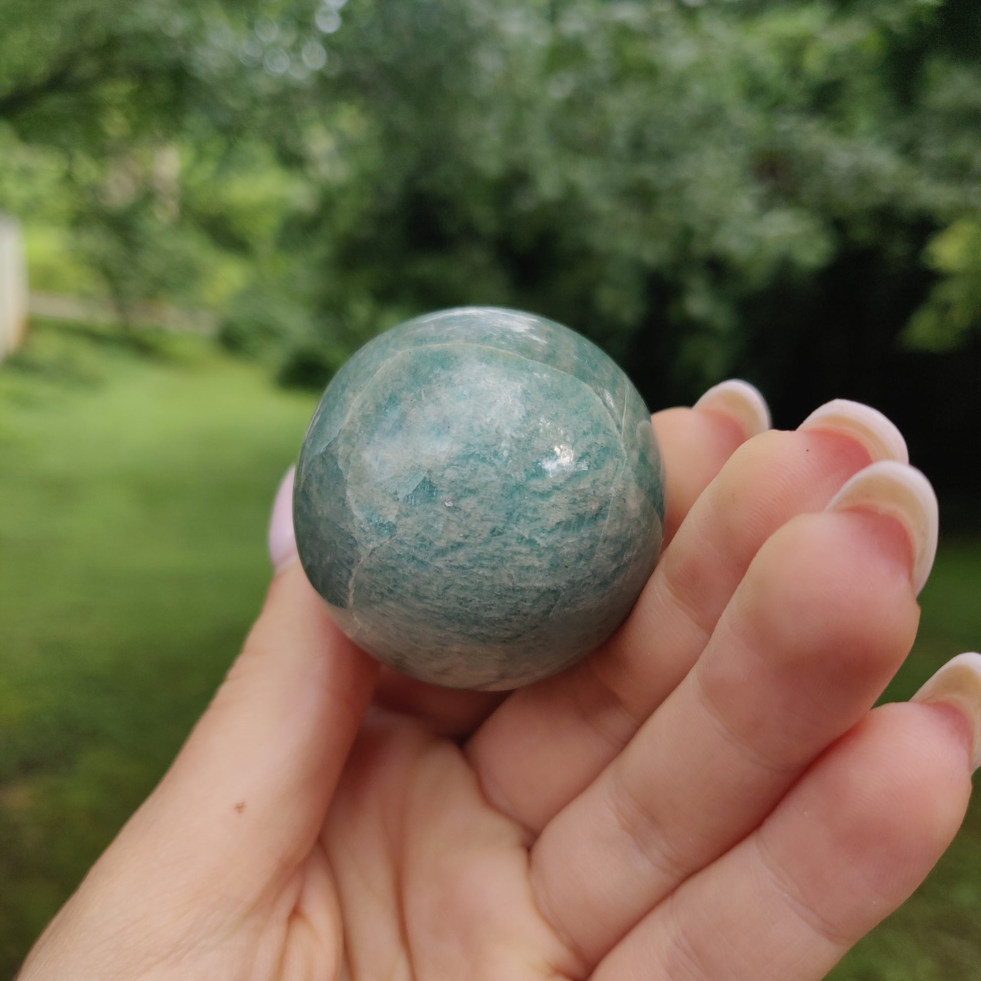Amazonite Sphere (#5) - Simply Affinity