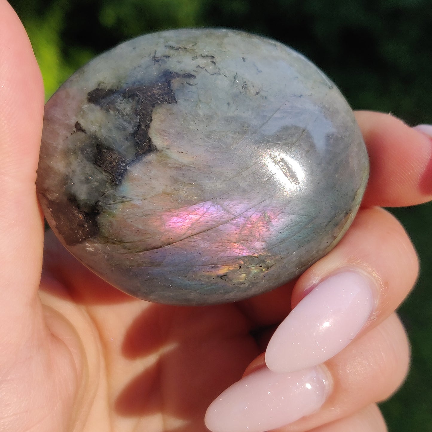 Labradorite Palm Stone (#251) - Simply Affinity