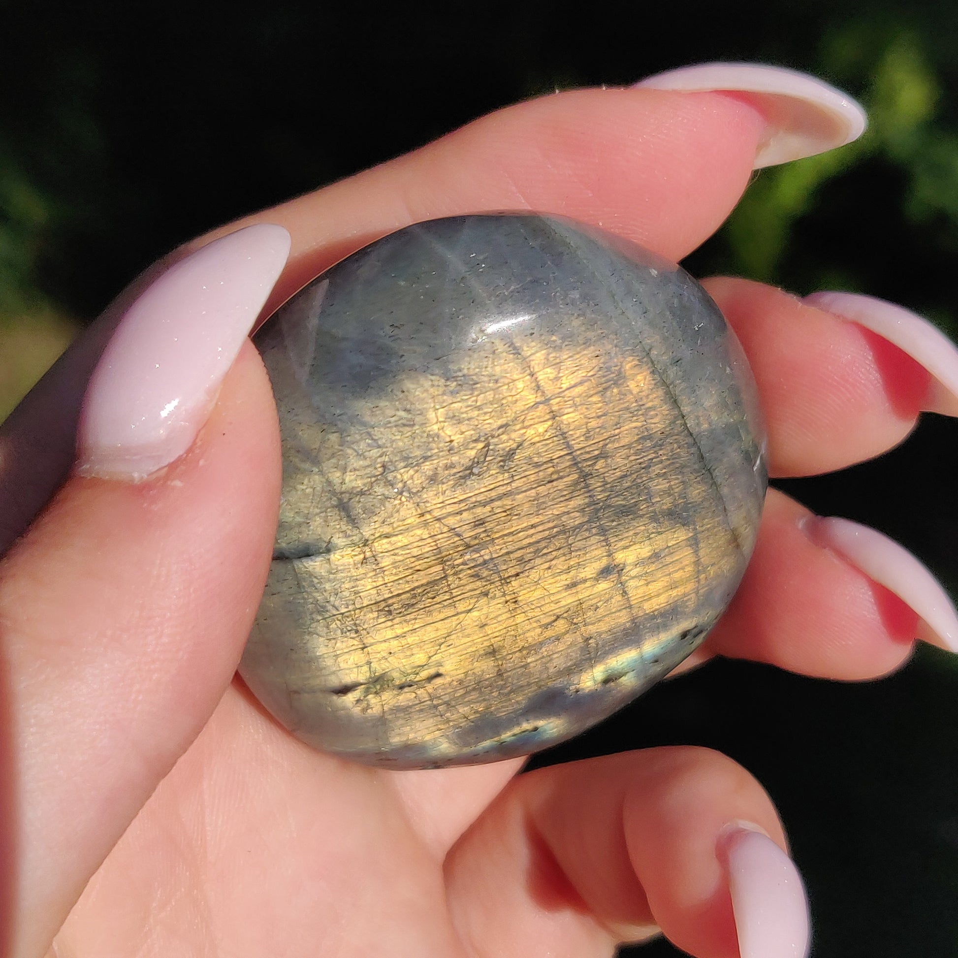 Labradorite Palm Stone (#253) - Simply Affinity