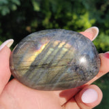 Labradorite Palm Stone (#255) - Simply Affinity