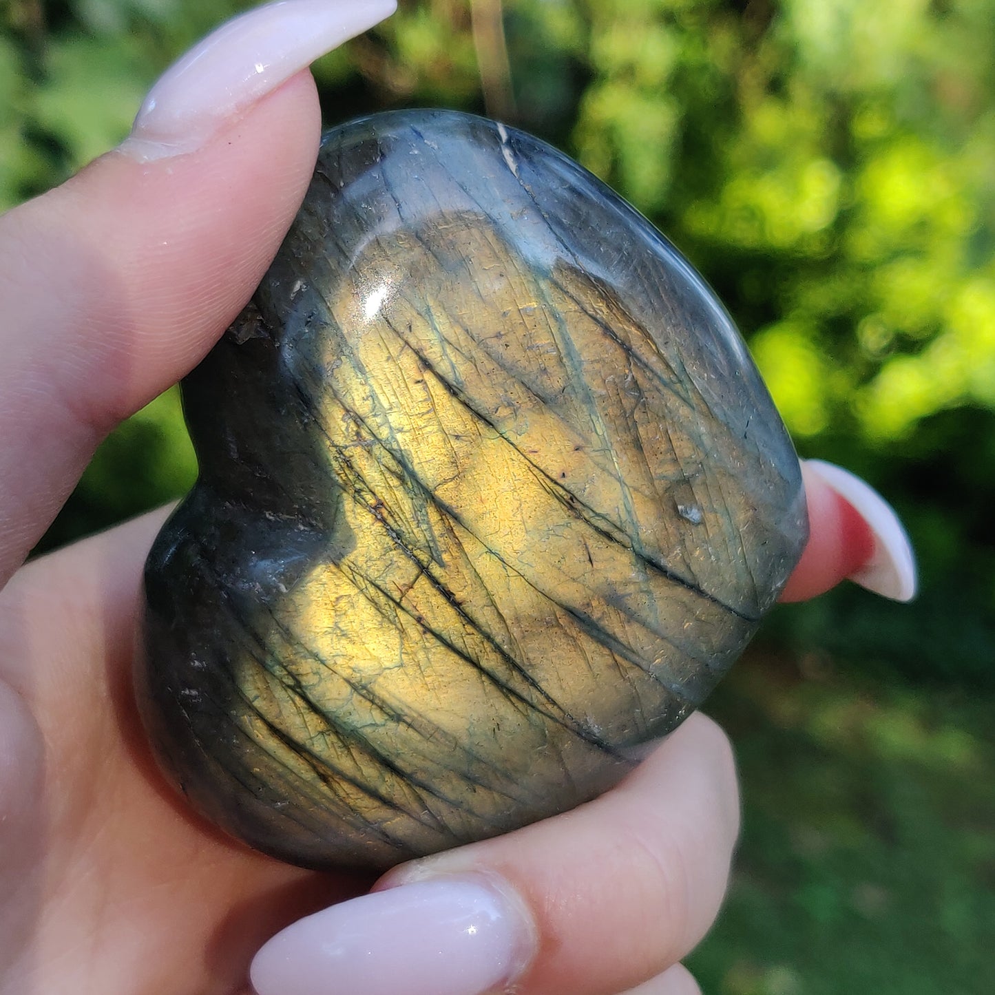 Labradorite Heart (#4H) - Simply Affinity