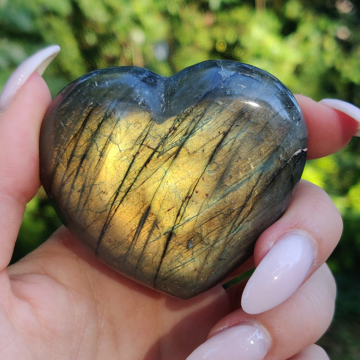 Labradorite Heart (#4H) - Simply Affinity