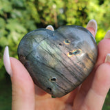 Labradorite Heart (#4H) - Simply Affinity