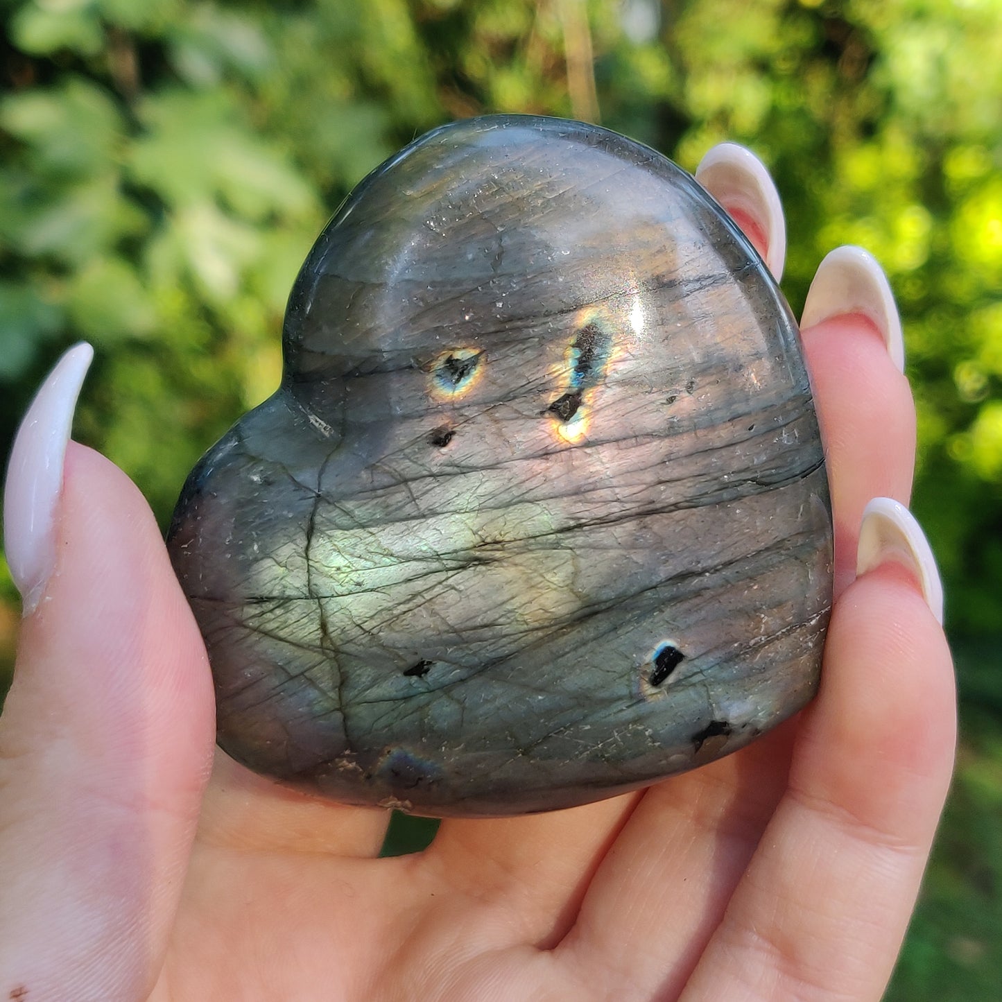Labradorite Heart (#4H) - Simply Affinity