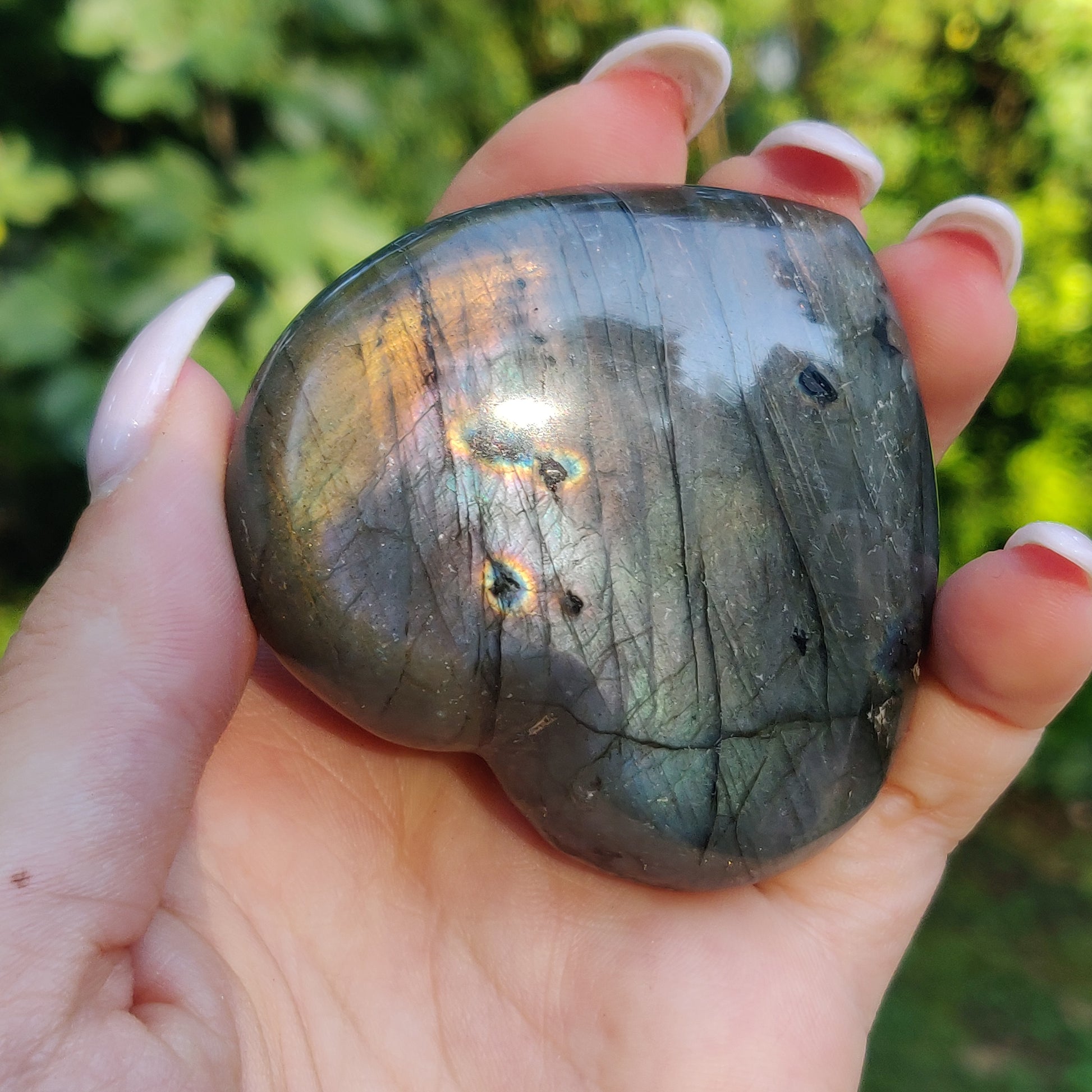Labradorite Heart (#4H) - Simply Affinity