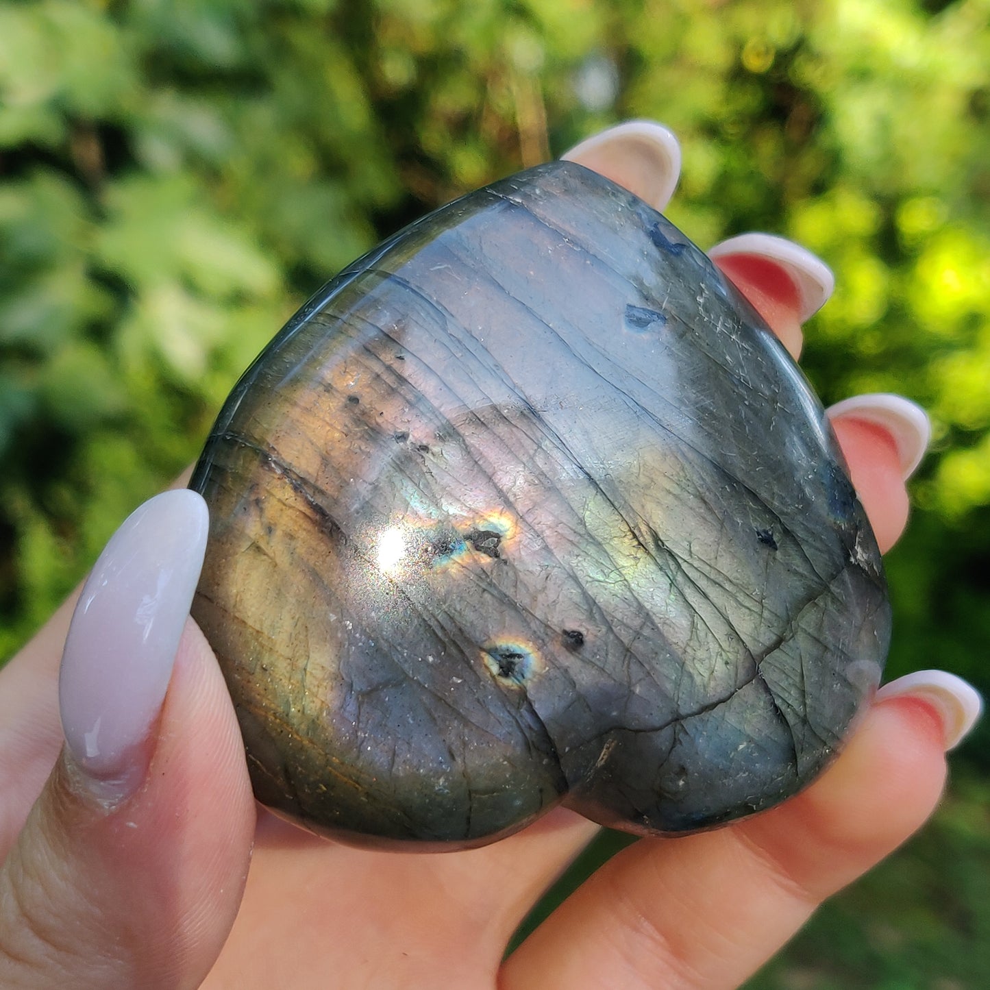 Labradorite Heart (#4H) - Simply Affinity