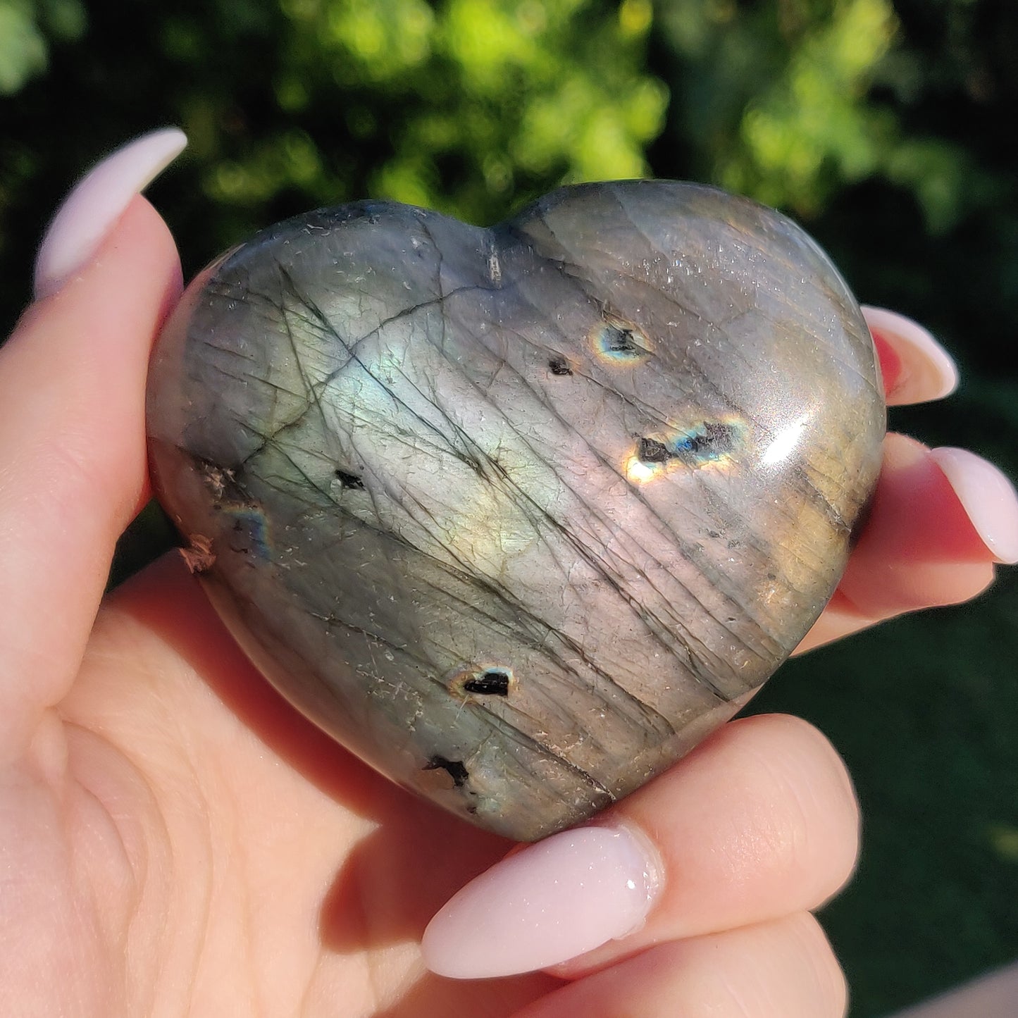 Labradorite Heart (#4H) - Simply Affinity