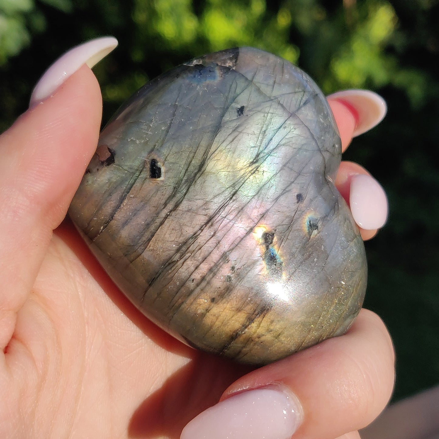 Labradorite Heart (#4H) - Simply Affinity