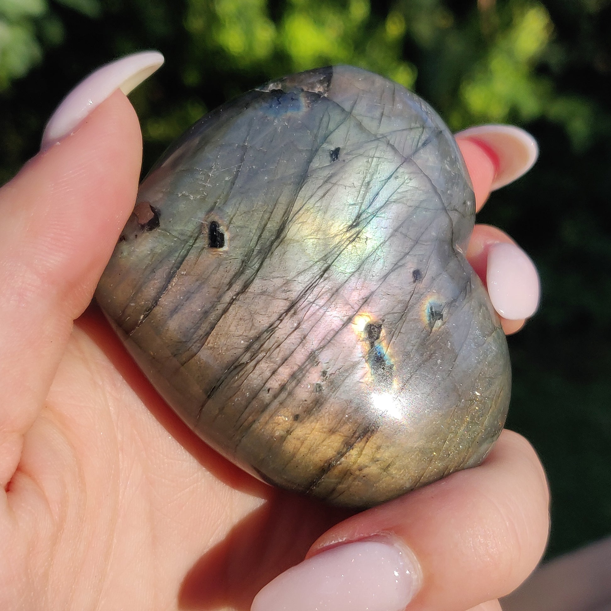 Labradorite Heart (#4H) - Simply Affinity