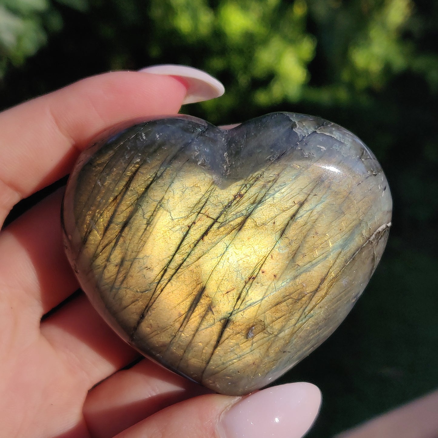 Labradorite Heart (#4H) - Simply Affinity