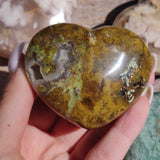 Matrix Green Opal Heart (#2) - Simply Affinity