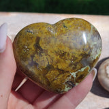 Matrix Green Opal Heart (#2) - Simply Affinity