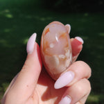 Flower Agate Heart (#2) - Simply Affinity