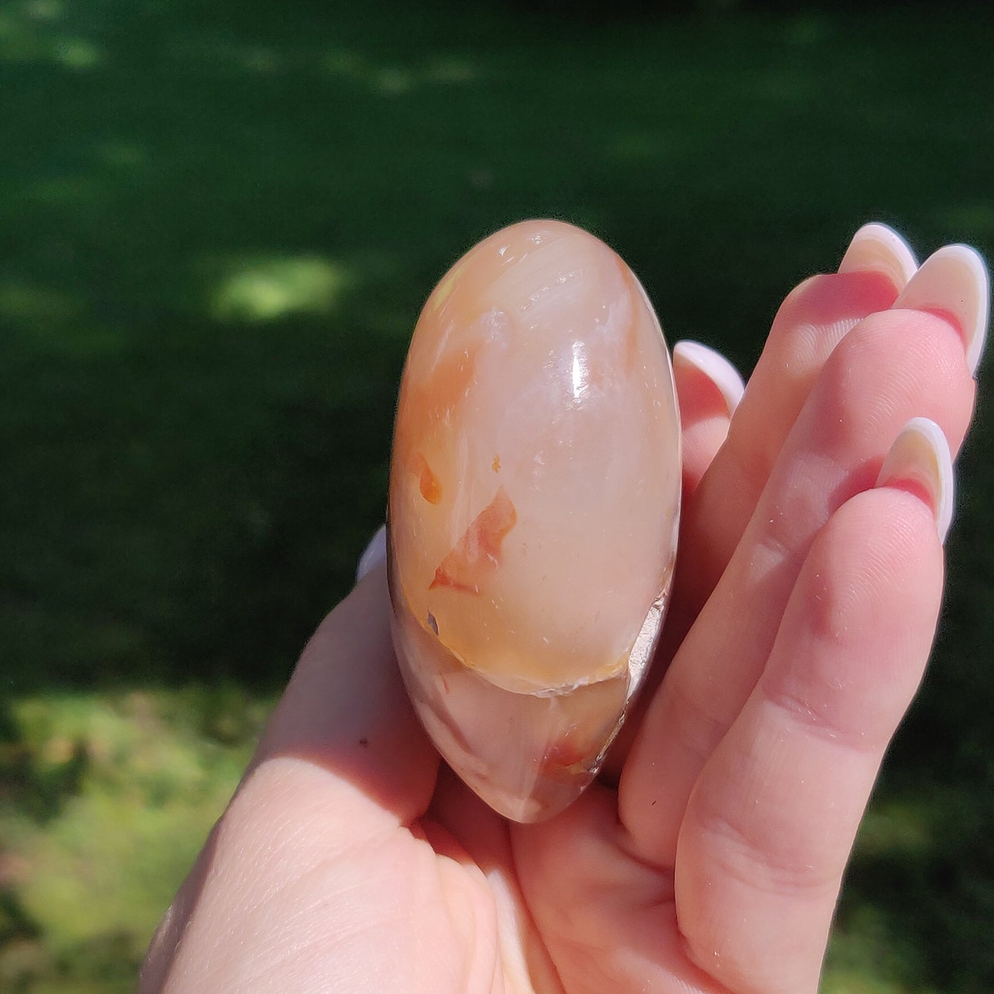 Flower Agate Heart (#2) - Simply Affinity