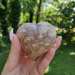 Flower Agate Heart (#3) - Simply Affinity