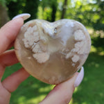 Flower Agate Heart (#3) - Simply Affinity