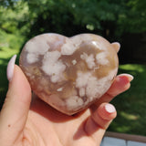 Flower Agate Heart (#4) - Simply Affinity