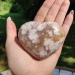 Flower Agate Heart (#4) - Simply Affinity