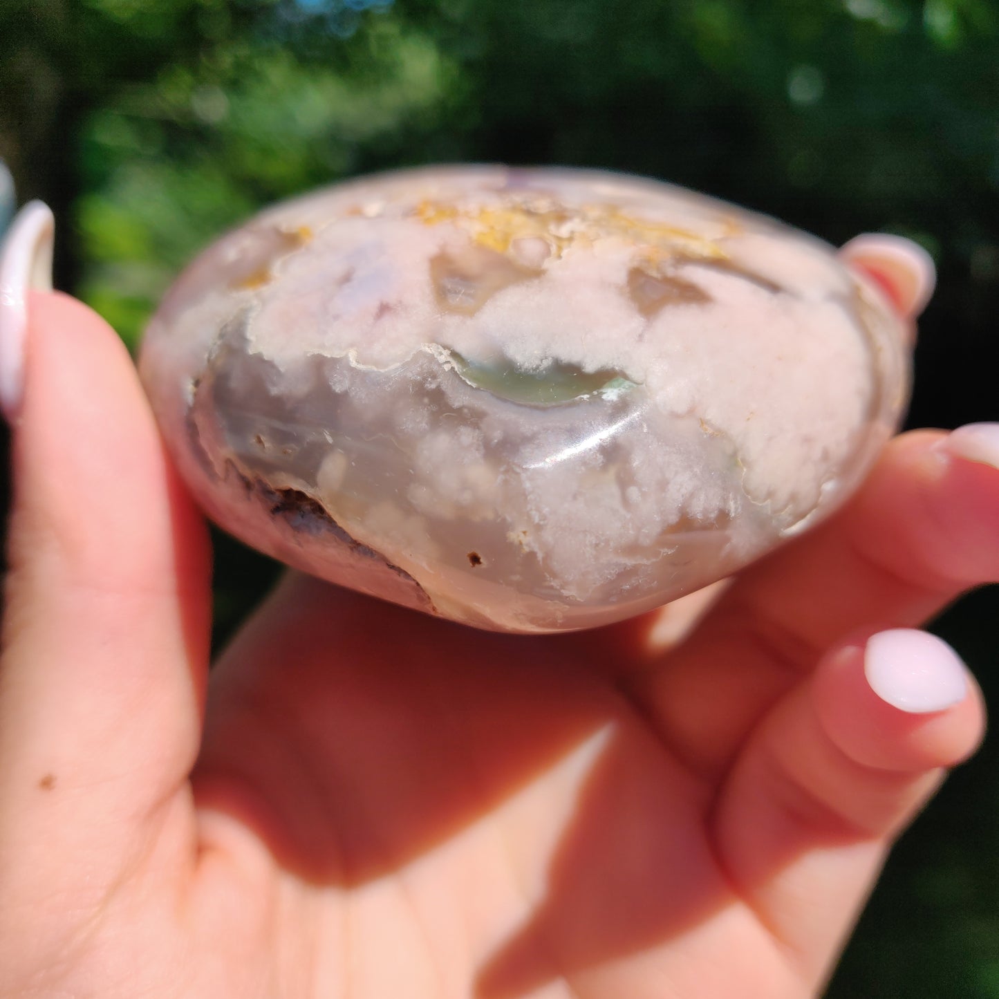 Flower Agate Heart (#5) - Simply Affinity