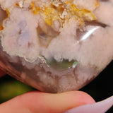 Flower Agate Heart (#5) - Simply Affinity