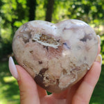 Flower Agate Heart (#6) - Simply Affinity