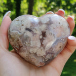Flower Agate Heart (#6) - Simply Affinity