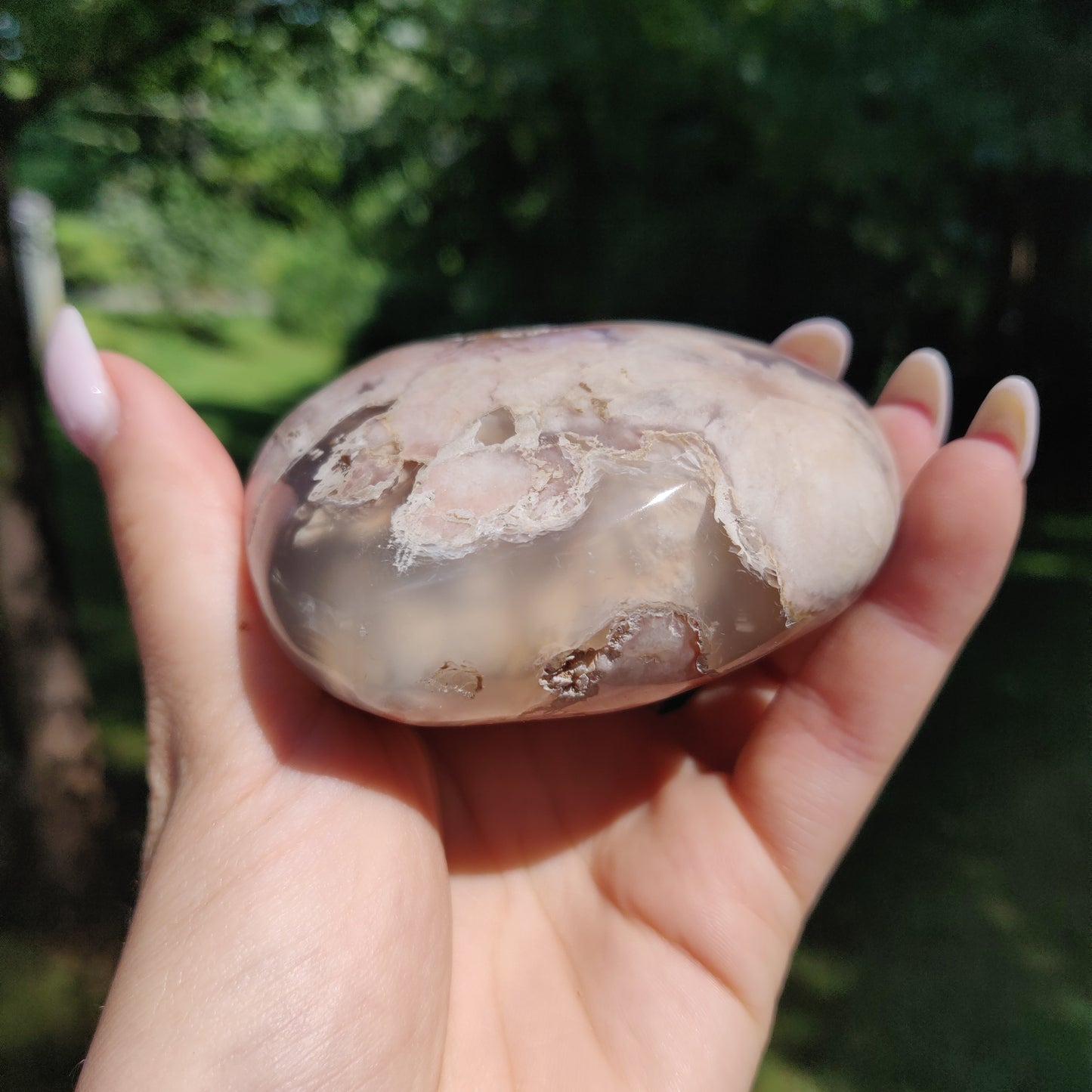 Flower Agate Heart (#6) - Simply Affinity