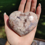 Flower Agate Heart (#6) - Simply Affinity