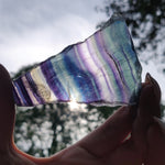 Fluorite Slab, Rainbow Fluorite Slab (#1) - Simply Affinity