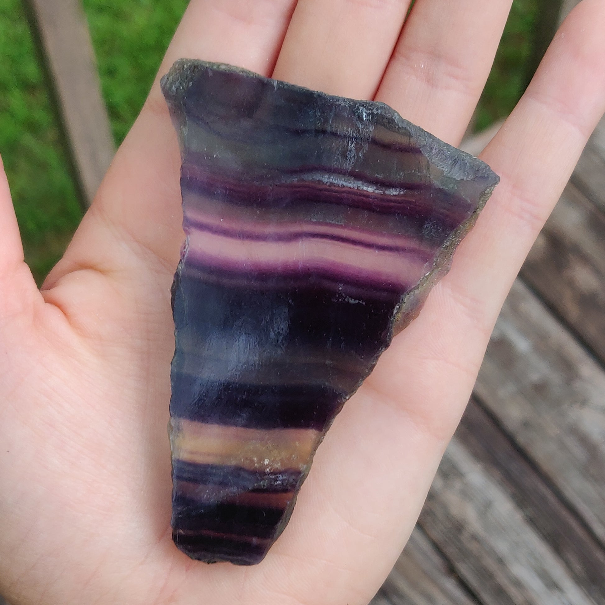 Fluorite Slab, Rainbow Fluorite Slab (#1) - Simply Affinity