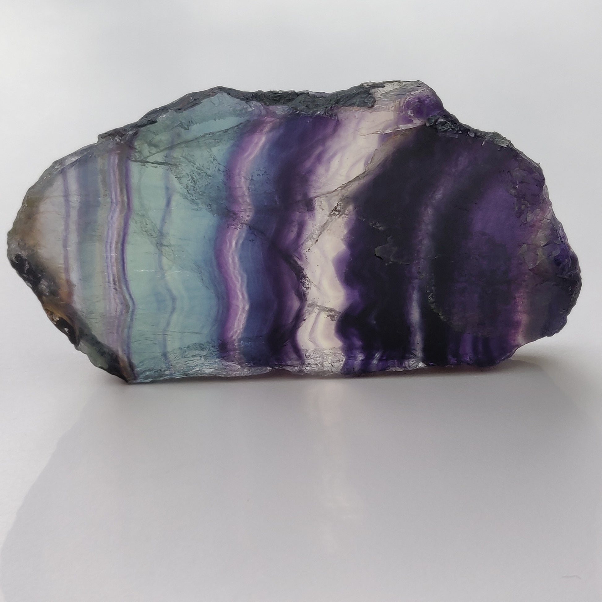 Fluorite Slab, Rainbow Fluorite Slab (#4) - Simply Affinity